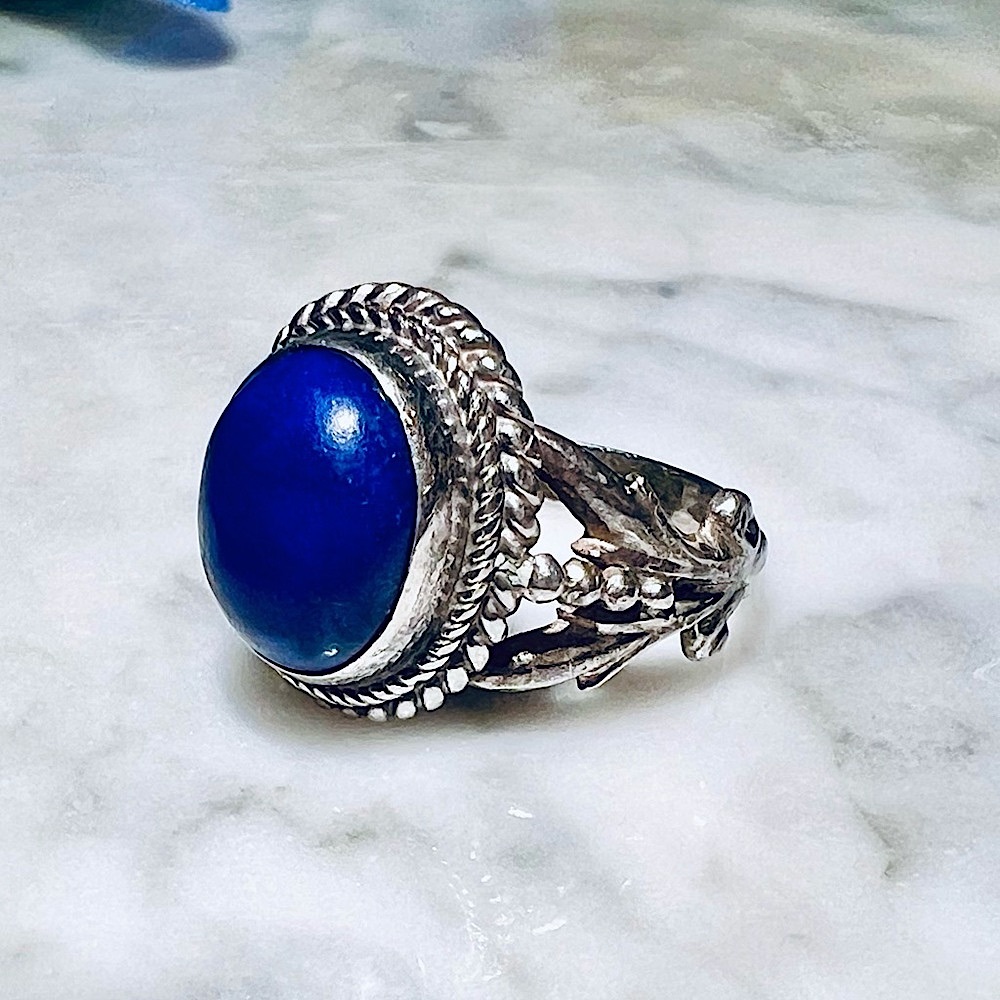 Vintage Handmade Ring Solid 925 Sterling Silver size 8! Good condition! - Picture 16 of 16